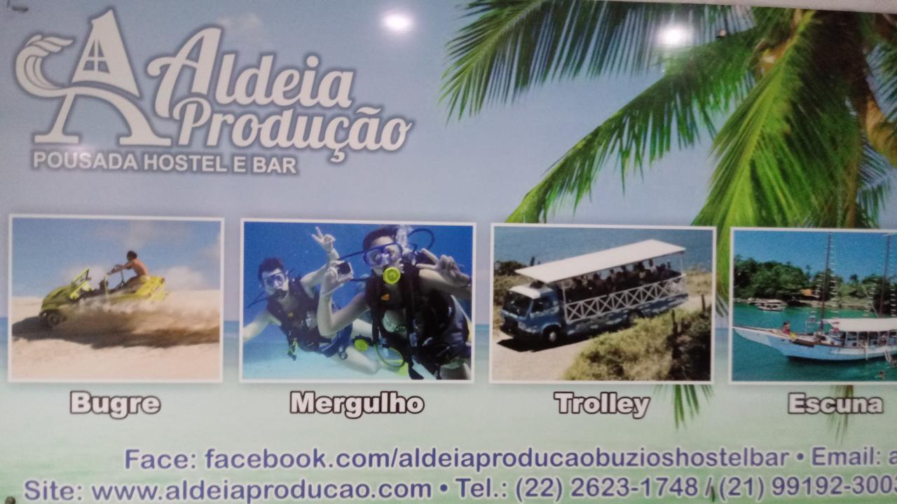 Pousada Hostel E Bar Aldeia Producao Búzios Eksteriør bilde